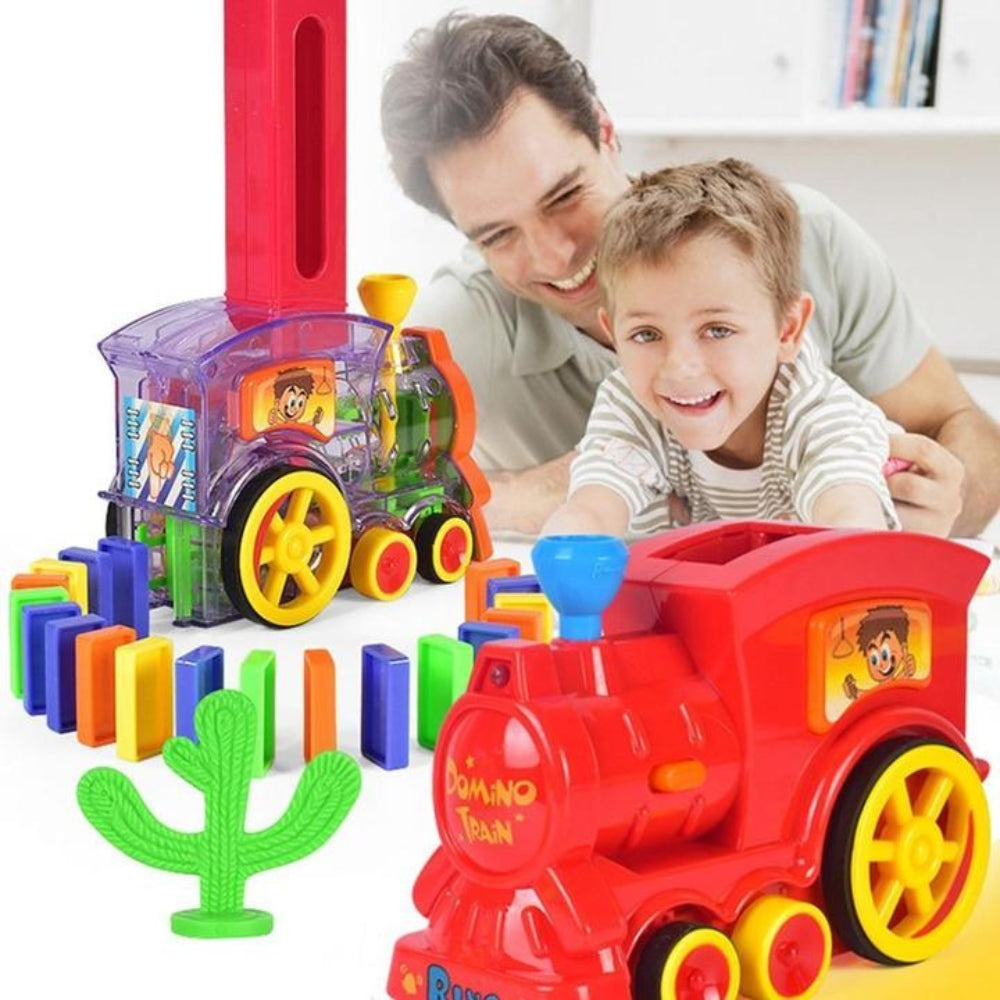 Treno con Tessere Domino per Bambini